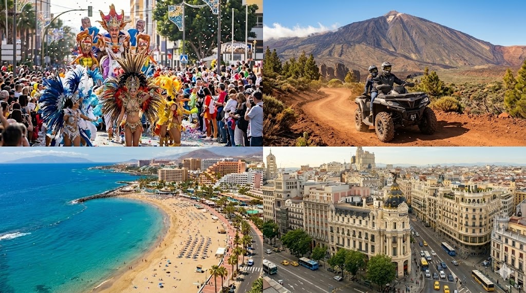 CARNAVAL DE TENERIFE & MADRID